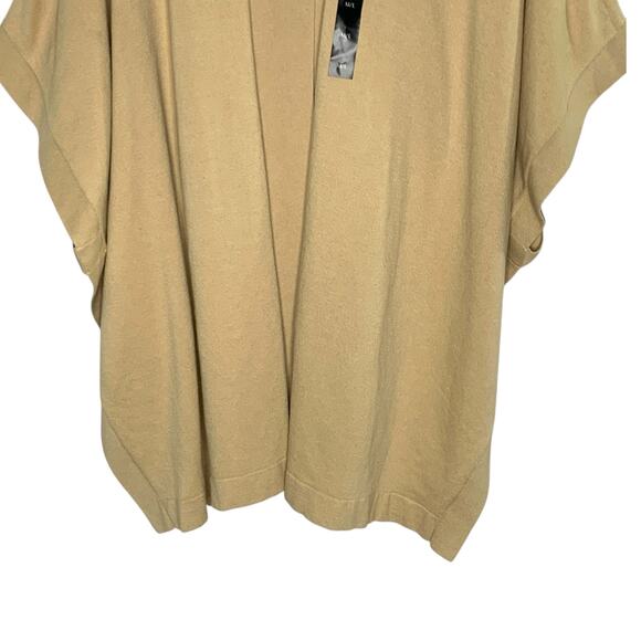 Banana Republic ML NEW Oversized Camel Cape Poncho Cardigan - Picture 6 of 10